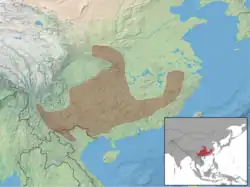 Map of range