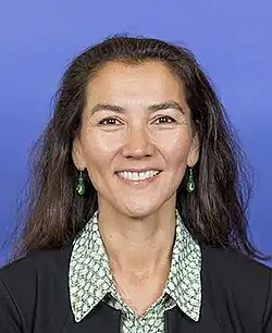 Mary Peltola was born to a Yup'ik mother and a German American father.[68]