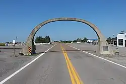 United States Highway 61 Arch near Yarbro