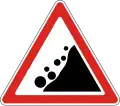 Falling rocks