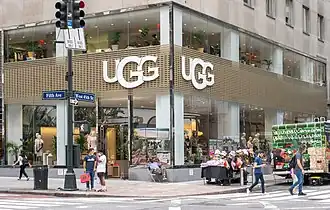 Flagship store on Fifth Avenue