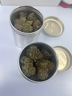 Medical cannabis flower grown in the UK