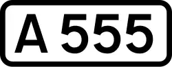 A555 shield