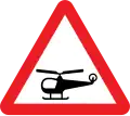 Low-flying helicopters or sudden helicopter noise