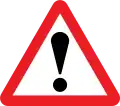 Other dangers (plate must be used to indicate the hazard)