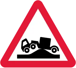 Risk of grounding at level crossing ahead