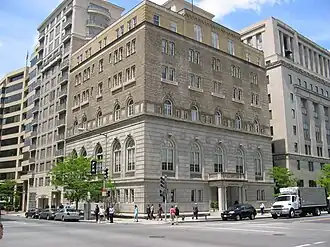 Image 44Former headquarters of the United Mine Workers of America and the Congress of Industrial Organizations, 900 15th Street NW, Washington, D.C., in 200.
