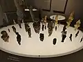 Various Gravettian statuettes