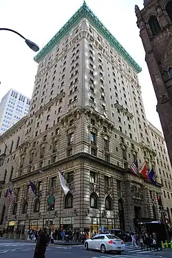 The Peninsula New York, formerly known as The Gotham Hotel