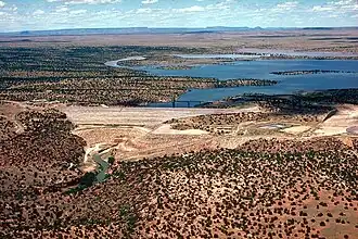 Lake and dam