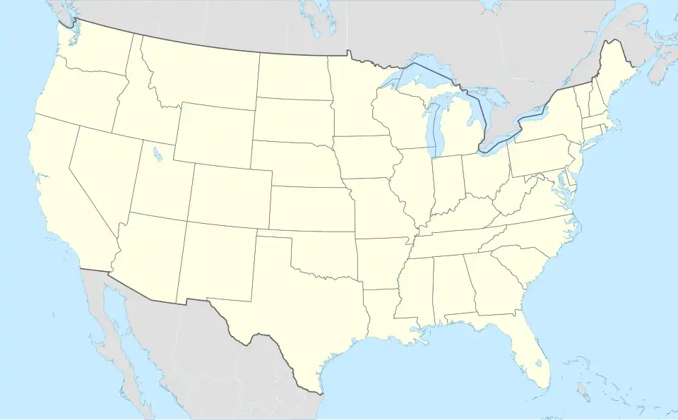 United States national cricket team is located in the United States