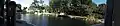 Panorama picture of the Jaws shark scene.