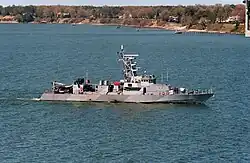 USS Firebolt at Yorktown Naval Weapons Station