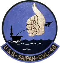 Insignia of USS Saipan