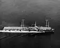 USS Wright underway at sea in September 1963