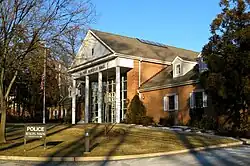 Alpine Borough Hall, Post Office and police station