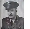 COL Jerome F. Thompson, Commander 142nd Field Artillery Regiment, January 1941 – June 1945. COL Thompson served as the regimental commander during combat actions across Europe in World War II.
