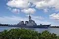 JS Kirishima pulls into Pearl Harbor before RIMPAC, 26 June 2008