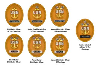 Figure 2: US Navy Chiefs Identification Badges
