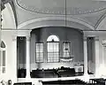Vintage interior view of the Ira Allen Chapel (undated)