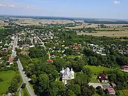 Aerial view of Uchanie