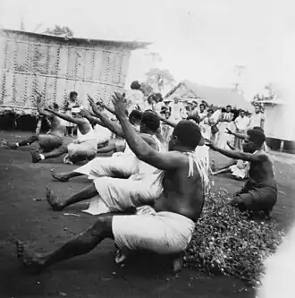 Ugar Island dancers, 1958