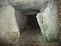 End chamber inside the barrow