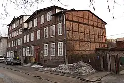 Old townhouses