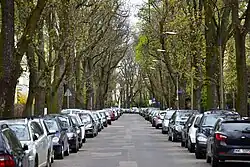 Walecznych Street at Dąbrowiecka Street