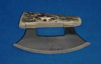 A souvenir ulu from Alaska
