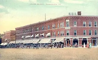 Union Block in 1912