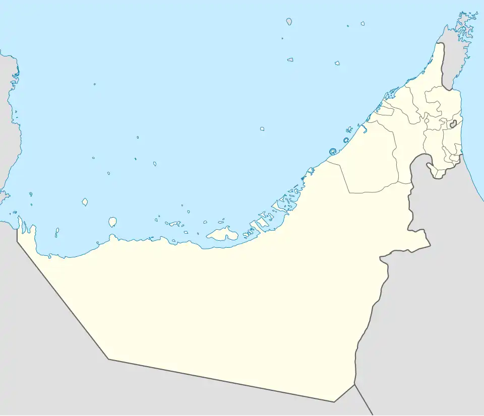 Dubai is located in United Arab Emirates