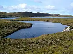 Unnamed lochan to the north-east.