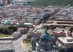 View over Unter den Linden