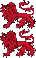 Up and Down red Lion.