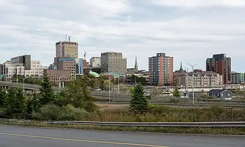 Skyline of Saint John, New Brunswick