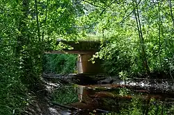 Bridge over the Ura River in Ilvese