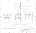 A urine-diverting toilet in a timber-frame structure