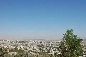 Skyline of the city
