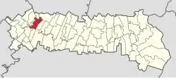 Location in Ialomița County