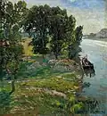 Boat on shore