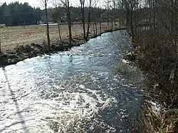 Lemmjõgi river at Võlli village, Estonia
