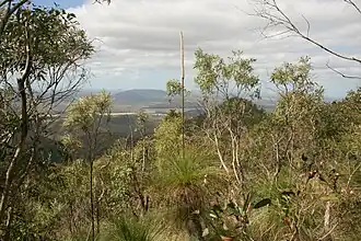 View from Mount Dalrymple, 2011
