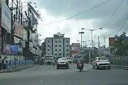 VIP Road with Jessore Road Junction, Kolkata Airport Gate No 1