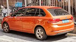 Volkswagen Gran Santana rear