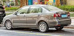 Volkswagen Polo MK4 sedan second facelift (rear)