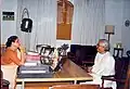 Vadavati with Ramaa devi, the then governor of Karnataka,
