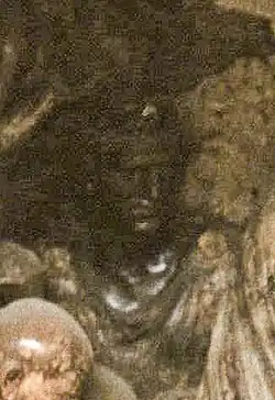 Head of "Vajrapani-Alexander", Tapa (Niche V3).[15]