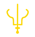 Valabhi Trident[a] of Kingdom of Valabhi