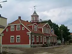 Image 13Valka Town Hall, where December 2, 1917 Declaration of Autonomy was issued. Now Valga in Estonia. (from History of Latvia)